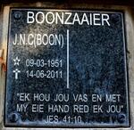 BOONZAAIER J.N.C. 1951-2011