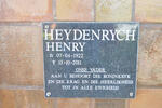 HEYDENRYCH Henry 1922-2011