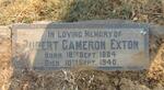 EXTON Rupert Cameron 1884-1940