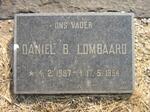 LOMBAARD Daniel B. 1897-1954
