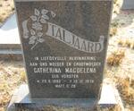 TALJAARD Catherina Magdelena nee VORSTER 1893-1976