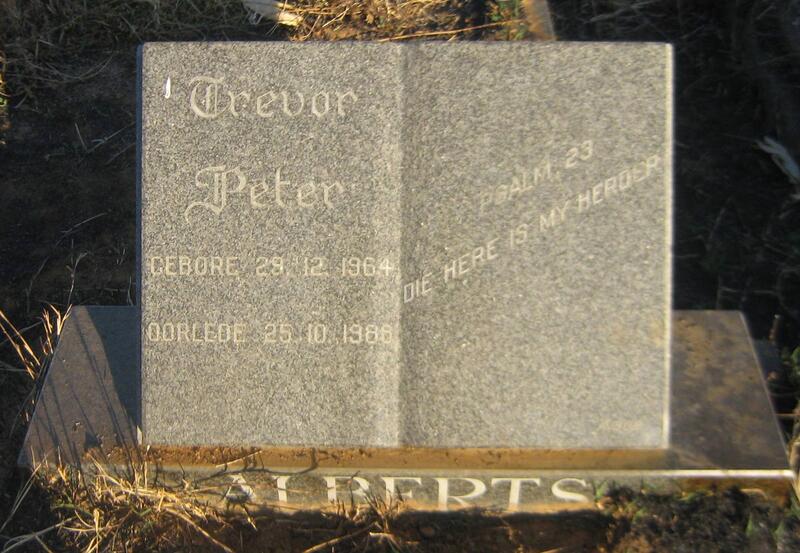 ALBERTS Trevor Peter 1964-1988
