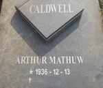 CALDWELL Arthur Mathuw 1936-
