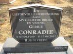 CONRADIE Gerrie 1959-2011