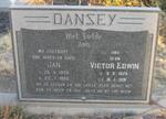 DANSEY Jan 1939-1986 :: DANSEY Victor Edwin 1974-1991