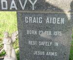 DAVY Craig Aiden 1975-1975