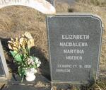 DENNER Willem Jacobus 1928-2005 & Elizabeth Magdalena Martina 1931-
