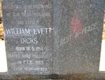 DICKS William Evett 1914-1963