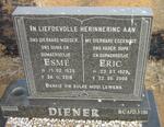 DIENER Eric 1929-2000 & Esmé 1929-2016
