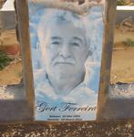 FERREIRA Gert 1954-2016