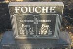 FOUCHE S.J. 1917-2001 & E.G.P. 1922-2001