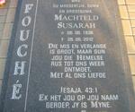 FOUCHE Machteld Susarah 1936-2012
