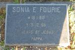 FOURIE Sonia E. 1960-1965