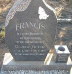 FRANCIS George Victor 1931-1977