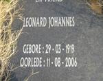 HAASBROEK Leonard Johannes 1919-2006