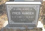 HANGER Fred 1909-1977
