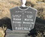 HAVENGA Hendrik Stefanus 1923-2005 & Martha Magdalena 1925-2011