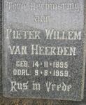 HEERDEN Pieter Willem, van 1895-1959