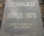 HOWARD Neville David 1939-2004