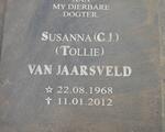JAARSVELD Susanna C.J., van 1968-2012