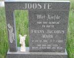 JOOSTE Frans Jacobus Mark 1981-1982