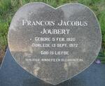 JOUBERT Francois Jacobus 1920-1972