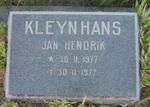 KLEYNHANS Jan Hendrik 1977-1977