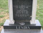 LENDIA Else nee PEDREIRO 1928-1989