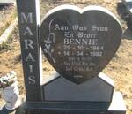 MARAIS Bennie 1964-1982