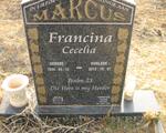 MARCUS Francina Cecelia 1944-2010