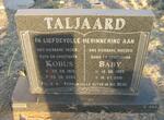 TALJAARD Kobus 1913-2002 & Baby 1925-2001
