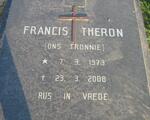 THERON Francis 1973-2008