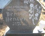 VENTER Bertie 1962-1978
