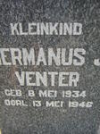 VENTER Hermanus 1934-1946