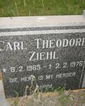 ZIEHL Carl Theodore 1965-1976