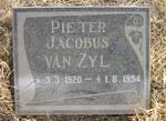 ZYL Pieter Jacobus, van 1920-1994