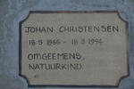 CHRISTENSEN Johan 1966-1994