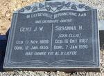 ? Gert J.W. 1868-1955 & Susanna H. ELLIS 1867-1950