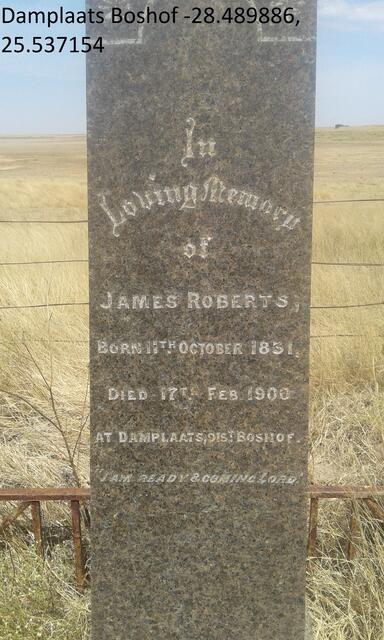 ROBERTS James 1831-1900