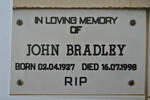 BRADLEY John 1927-1998