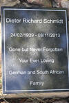 SCHMIDT Dieter Richard 1939-2013