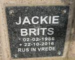 BRITS Jackie 1986-2016