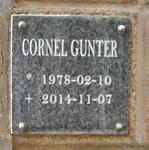 GUNTER Cornel 1978-2014