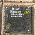 HARMSEN Johan 1945-2007