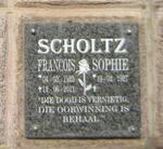SCHOLTZ Francois 1923-2011 & Sophie 1927-