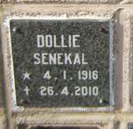 SENEKAL Dollie 1916-2010