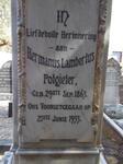 POTGIETER Hermanus Lambertus 1863-1933