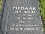 PIENAAR Jan Harm 1923-2003