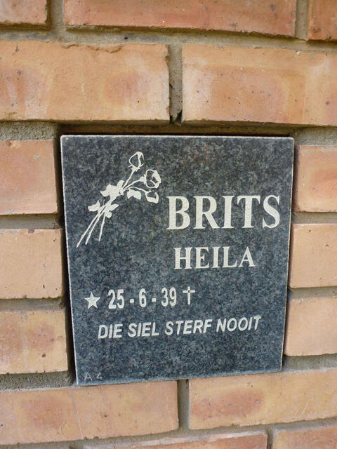 BRITS Heila 1939-
