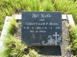 MARX Christiaan P. 1919-1990
